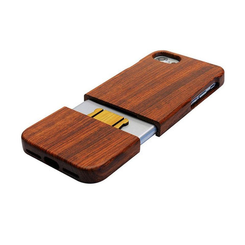 Wood Hard Back Case For iPhone